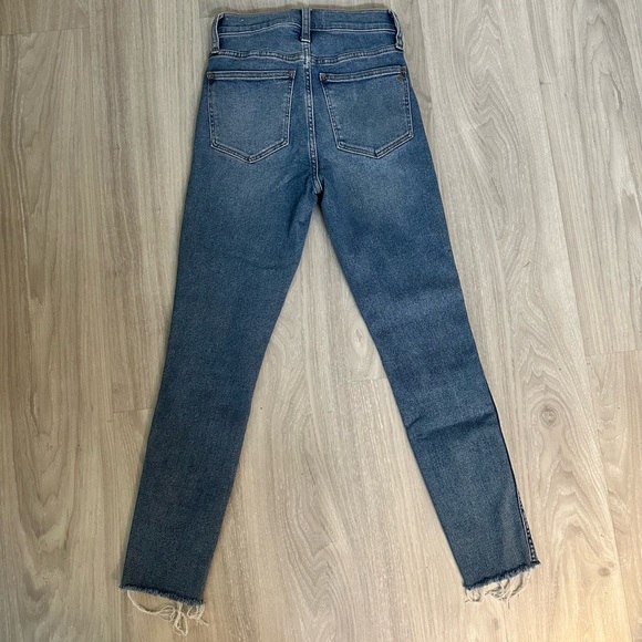 Madewell 10” High-Rise Skinny Jeans-Raw Hem Sz 24 - Picture 8 of 13